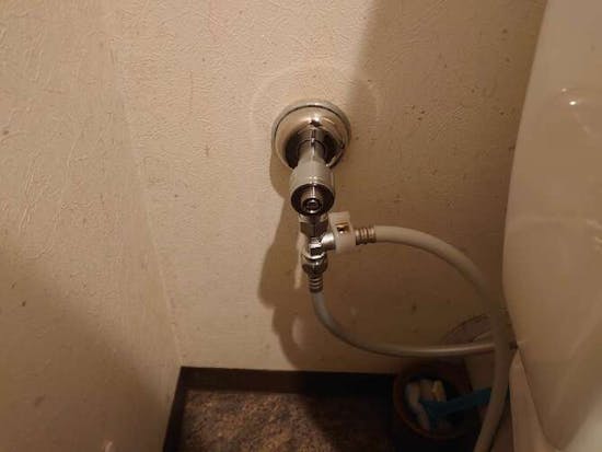 工事後　愛知県名古屋市のお客様のトイレ水栓交換工事