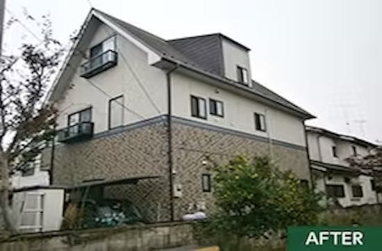工事後 群馬県前橋市のお客様の外壁・屋根塗装工事