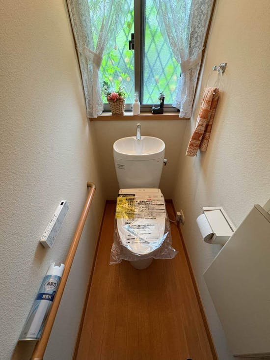 工事後　埼玉県上尾市のお客様のトイレ交換工事