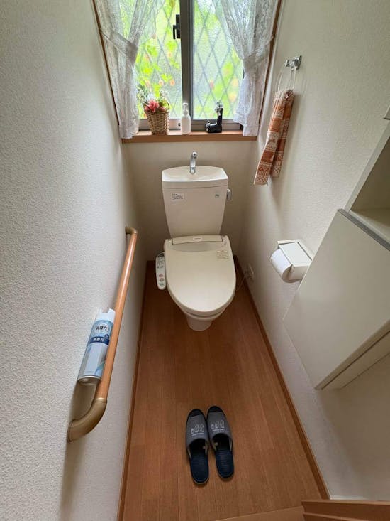 工事前　埼玉県上尾市のお客様のトイレ交換工事