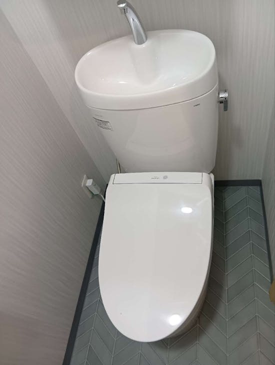 工事後 東京都江戸川区のお客様のトイレパック工事