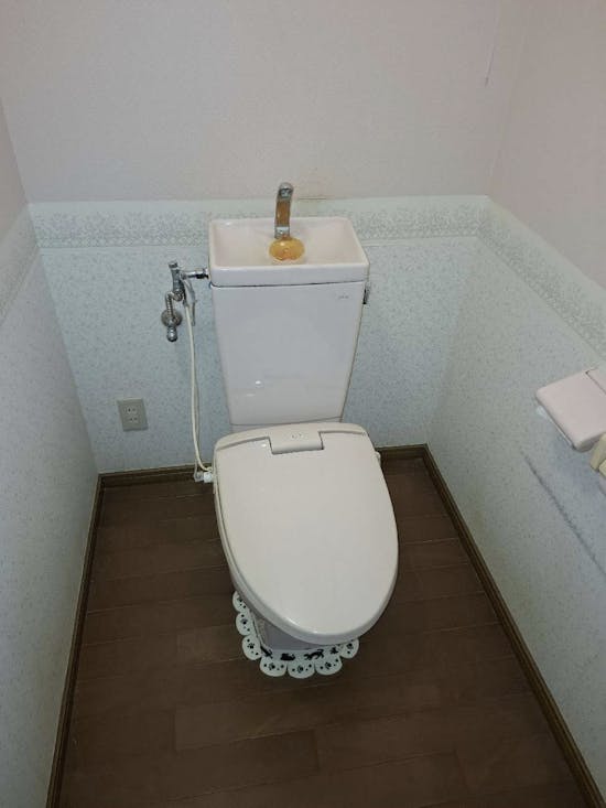 工事前　宮城県加美郡のお客様のシャワートイレ交換工事