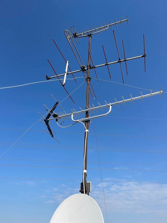 工事後 埼玉県さいたま市のお客様のアンテナ補修工事