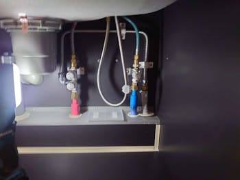 愛知県名古屋市のお客様の水栓交換工事　具体的な工事内容1