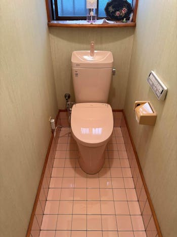 茨城県水戸市のお客様のトイレ交換工事
