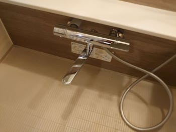 愛知県名古屋市のお客様の浴室水栓交換工事