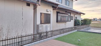 茂原市のお客様の目隠しフェンス工事　具体的な工事内容1