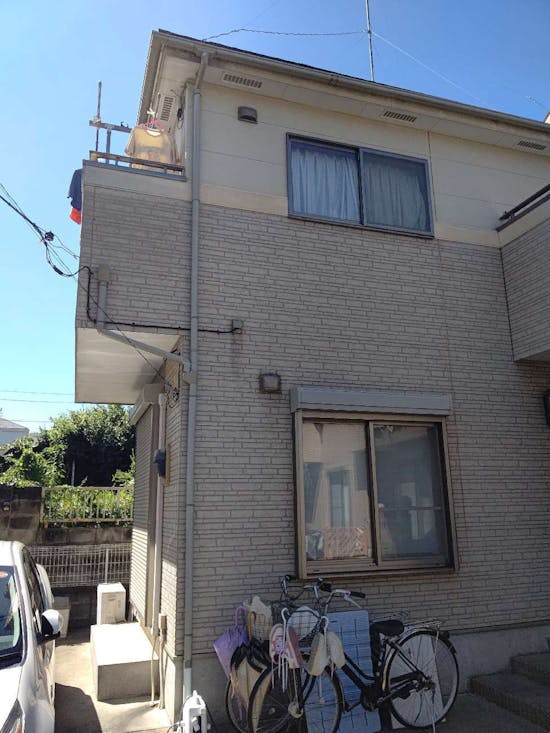 工事前　埼玉県白岡市のお客様の外壁塗装工事