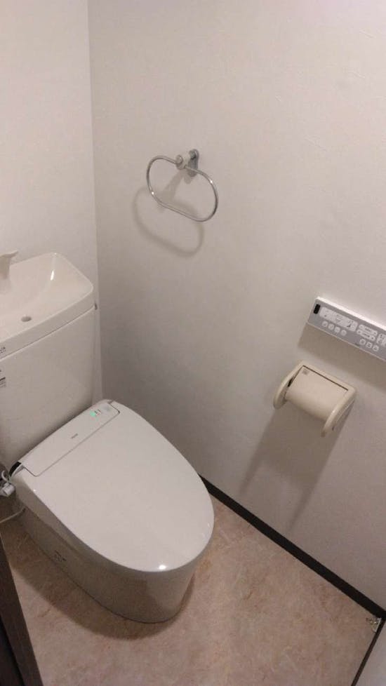 工事後 神奈川県茅ヶ崎市のお客様のトイレ交換工事