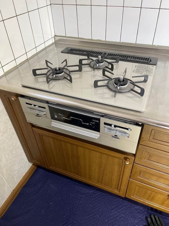 工事後 宮城県宮城郡のお客様のビルコン・レンジフード工事