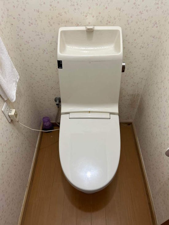工事前　宮城県仙台市のお客様のトイレ交換工事