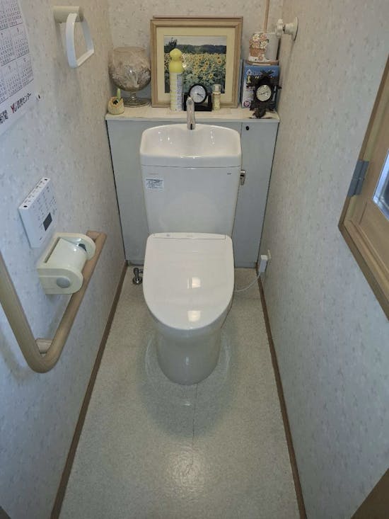 工事後　宮城県仙台市のお客様のTOTOトイレ交換工事