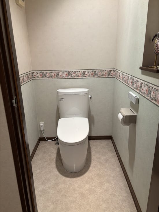 工事後　群馬県のお客様のトイレ交換工事