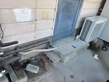 茨城県石岡市のお客様のエコキュート配管交換工事