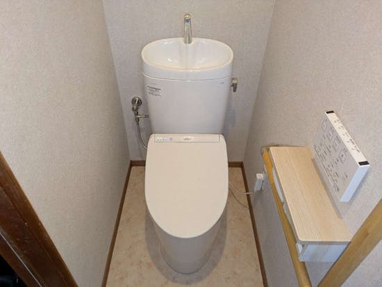 工事後　静岡県磐田市匂坂上のトイレリフォーム工事