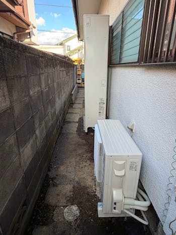 栃木県矢板市の石油給湯器からエコキュート交換工事