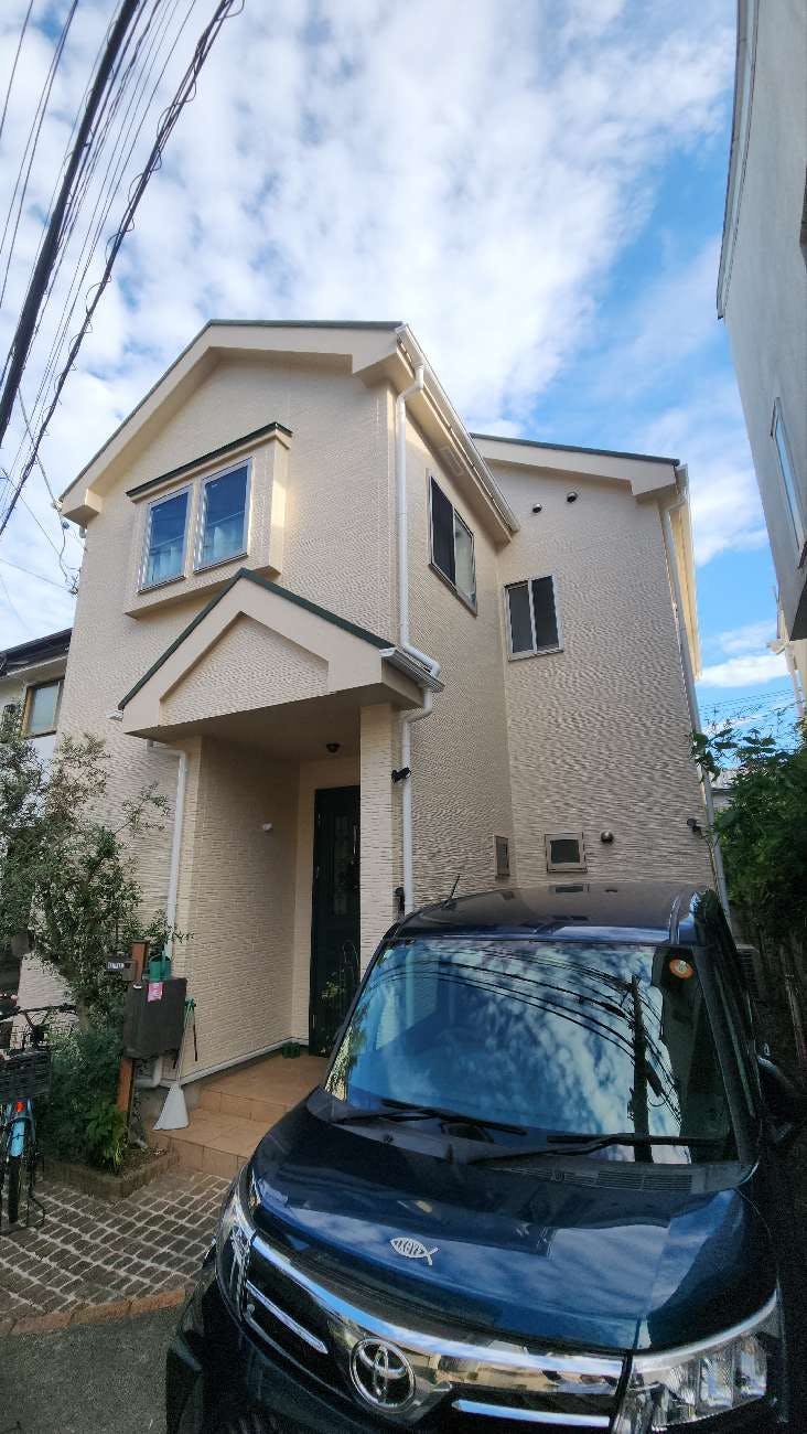 東京都練馬区関町北のお客様の外壁屋根塗装工事