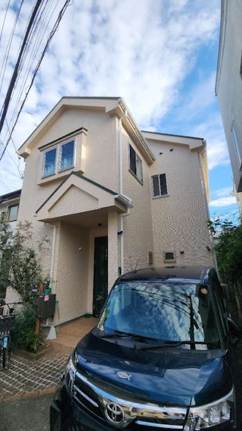 東京都練馬区関町北のお客様の外壁屋根塗装工事