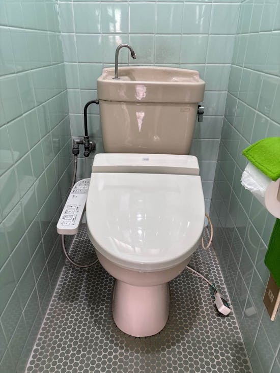 工事前　群馬県安中市のお客様のトイレ工事