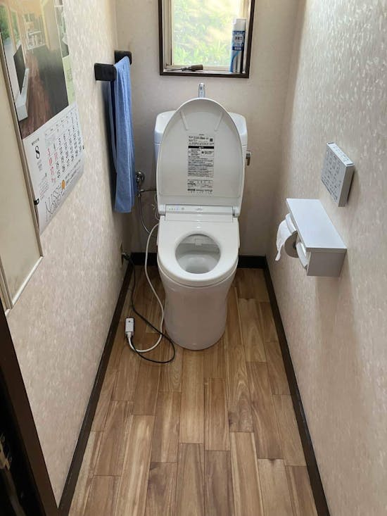 工事後　群馬県前橋市のお客様のトイレ交換工事