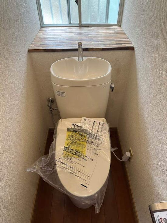 工事後 神奈川県愛甲郡のお客様のトイレ交換工事