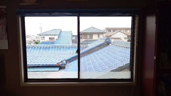 工事前　三重県三重郡川越町のお客様の内窓設置工事