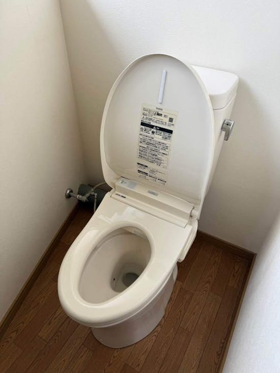 工事前　福島県南相馬市のお客様の温水洗浄便座工事 