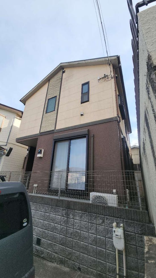 工事前　千葉県柏市のお客様の外壁屋根塗装工事