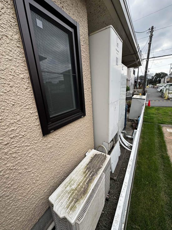 工事前　神奈川県座間市のお客様のエコキュート交換工事