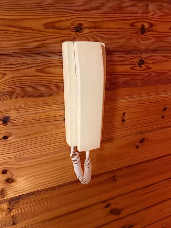 工事前 静岡県富士宮市のお客様のTVドアフォン交換工事