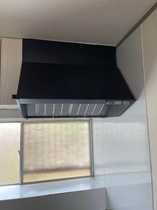 工事前 宮城県富谷市のお客様のフード&ビルトインコンロ工事