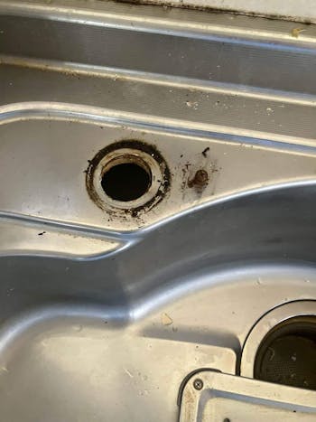 群馬県前橋市のお客様のキッチン水栓交換工事　具体的な工事内容3