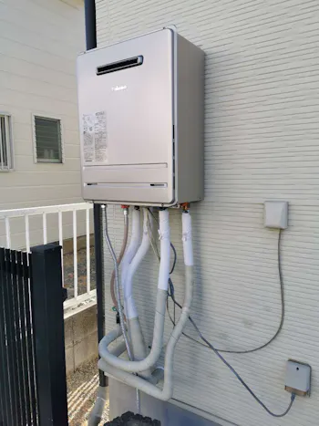 神奈川県足柄上郡のお客様のガス給湯器工事