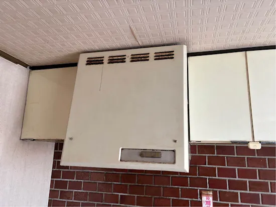 工事前　群馬県前橋市のお客様のレンジフード交換工事