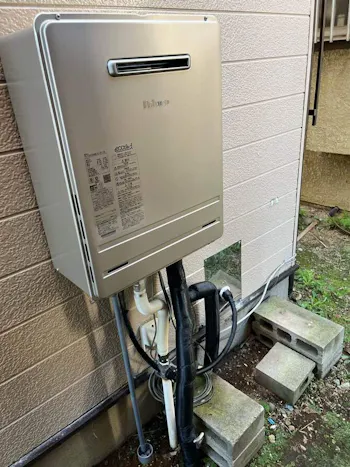 埼玉県久喜市のお客様の給湯器工事