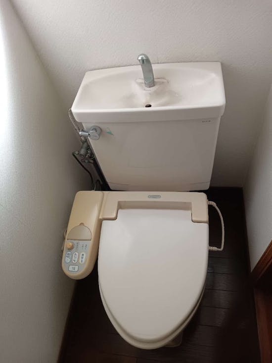 工事前　東京都昭島市のお客様のトイレ交換工事