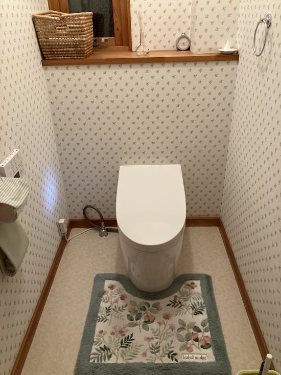工事後 熊谷市のお客様のトイレ工事