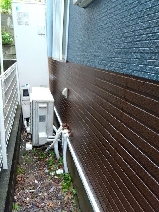 工事後　神奈川県横須賀市のお客様の外壁塗装工事