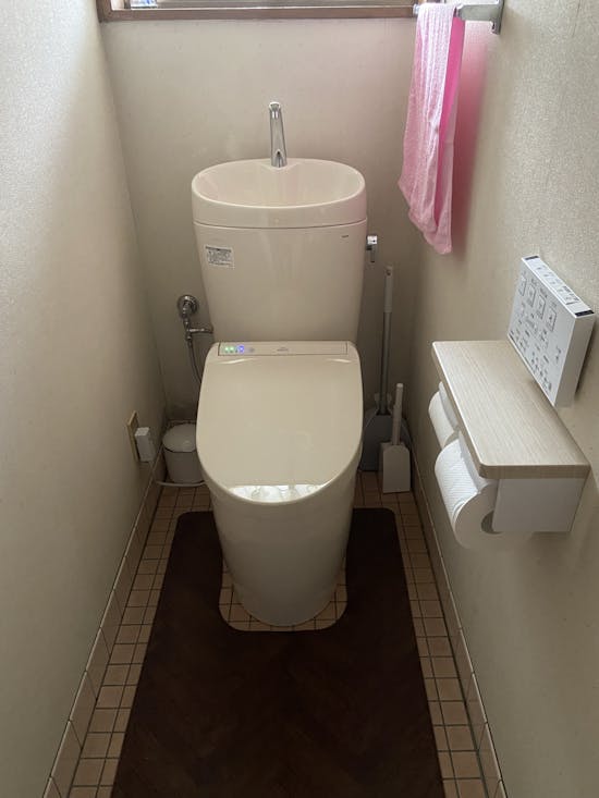 工事後 伊勢崎市のお客様のトイレ工事