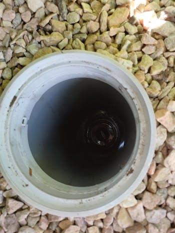 千曲市のお客様の排水管クリーニング