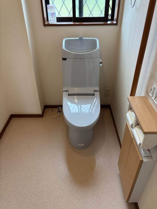 工事前　茨城県つくば市のお客様のトイレ交換工事