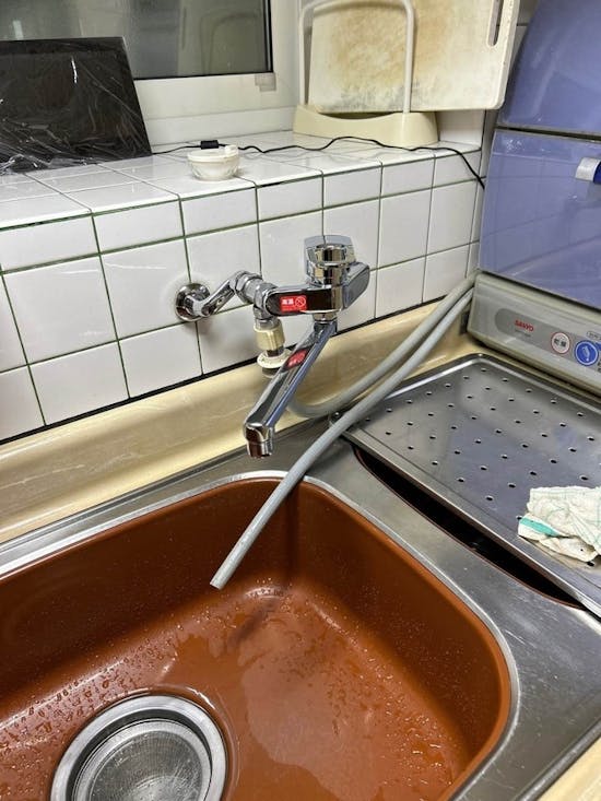 工事後 宮城県仙台市のお客様の水栓・ビルトインコンロ交換工事