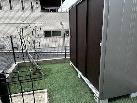 工事後　広島市安佐南区のお客様の物置・倉庫工事