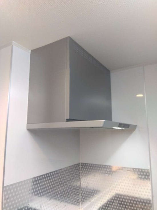 工事後 東京都昭島市のお客様のレンジフード交換工事