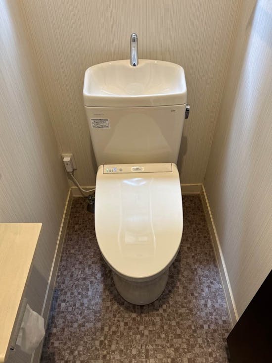 工事後　
宮城県多賀城市のお客様のTOTOトイレ工事パック