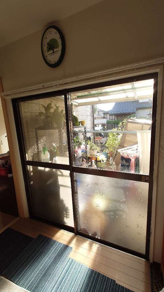 工事前　三重県桑名郡のお客様の内窓工事