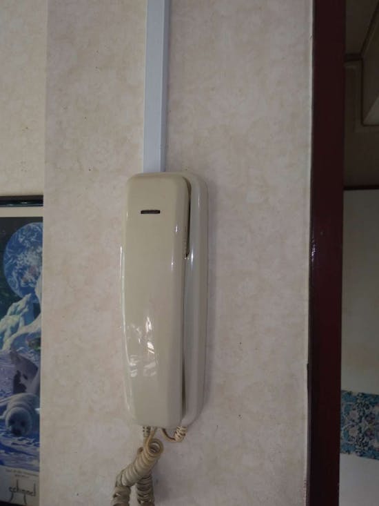 工事前　東京都昭島市のお客様のTVドアホン交換工事