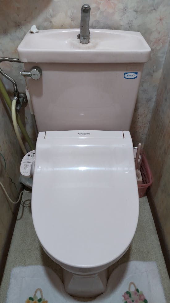 工事前　船橋市のお客様のトイレ工事