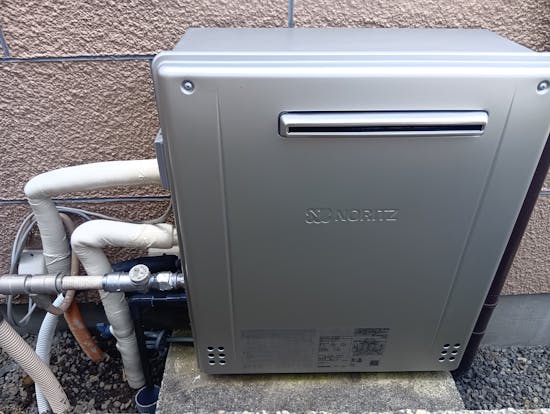 工事後 さいたま市北区のお客様のノーリツエコジョーズ給湯器工事