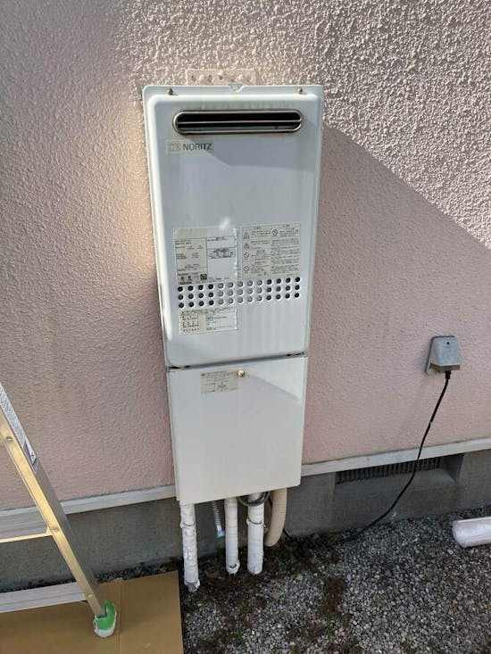 工事前　埼玉県久喜市のお客様の給湯器交換工事